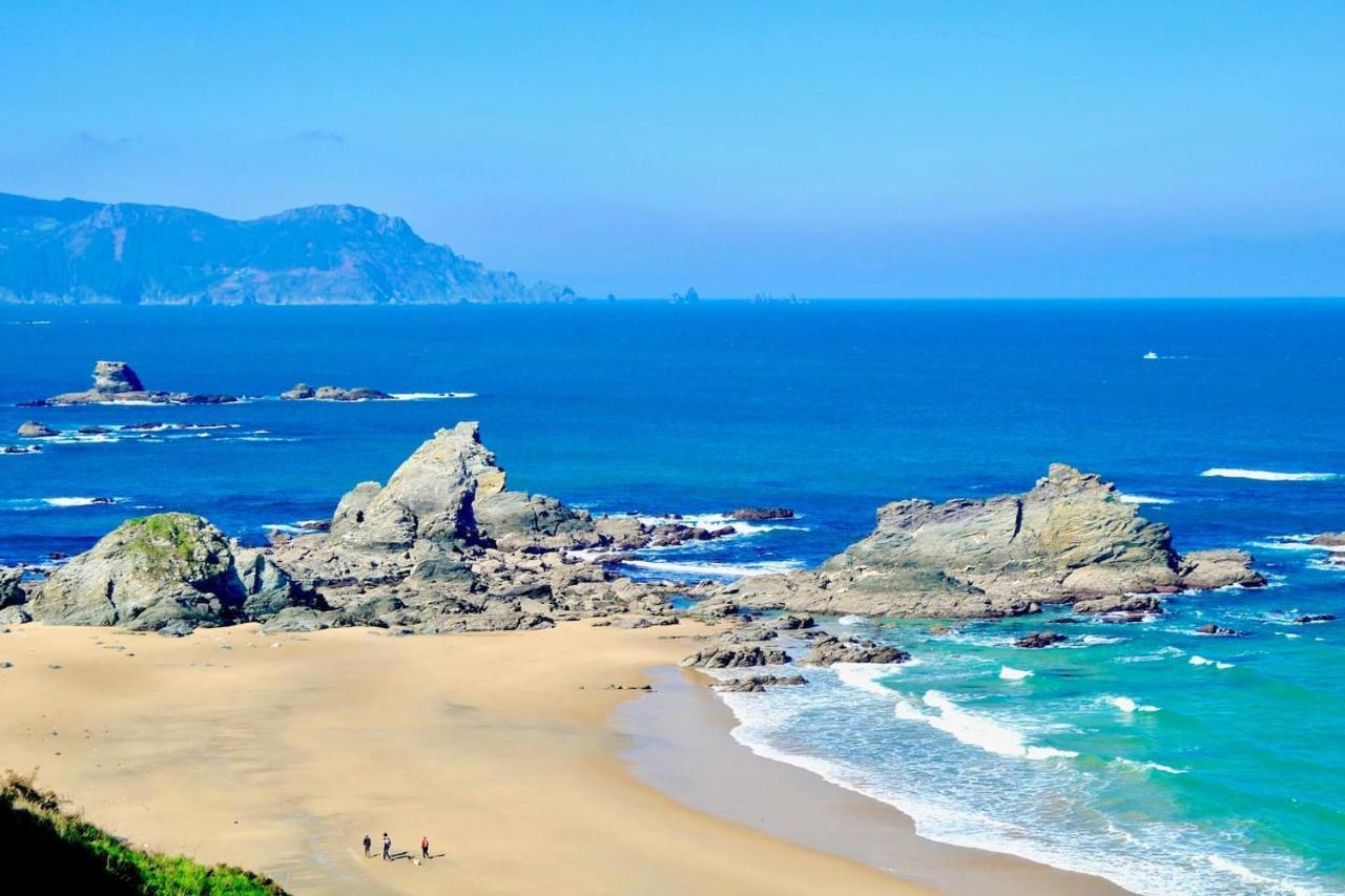 Vila The Cliffs - Cala Porto Do Val O Vicedo Exteriér fotografie