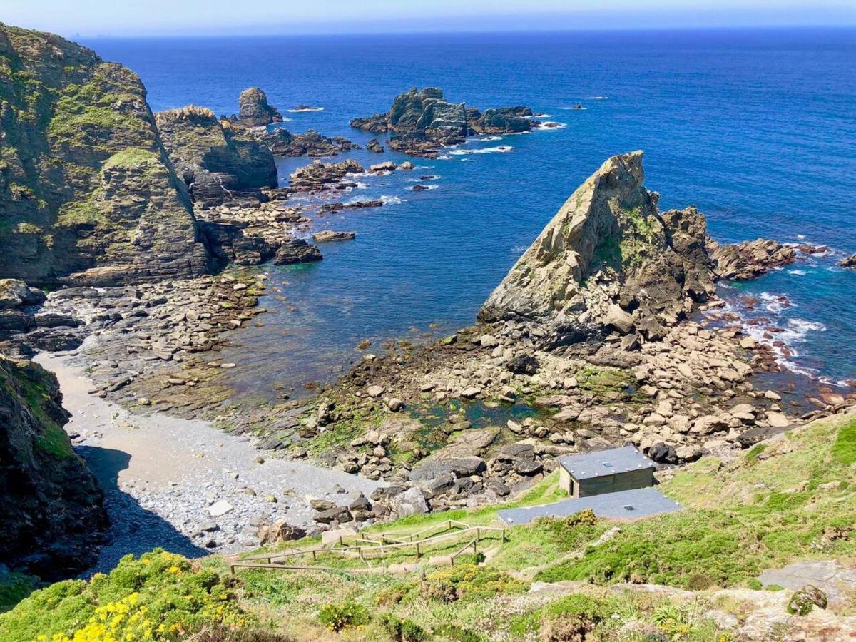 Vila The Cliffs - Cala Porto Do Val O Vicedo Exteriér fotografie